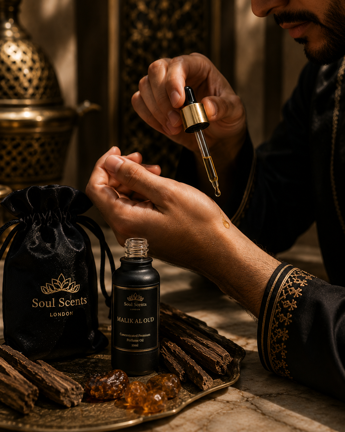 Malik Al Oud Perfume Oil Unisex