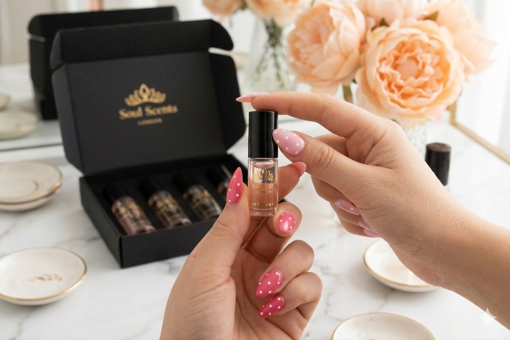 Soul Scents London Sovereign Discovery Set – 4x3ml Premium Alcohol Free Unisex Perfume Oils