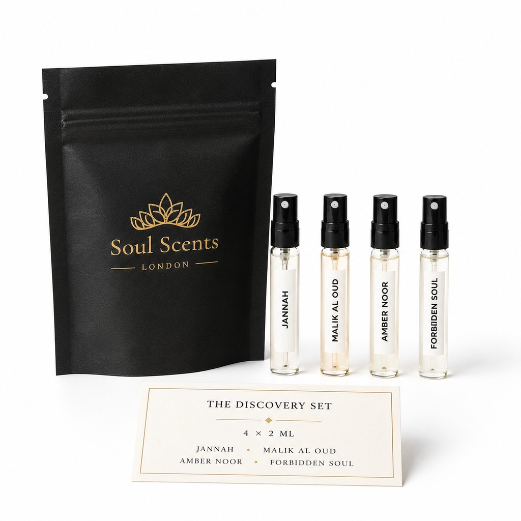 The Sovereign Discovery Set — 4 × 2ml Eau de Parfum Sprays